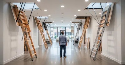 Où acheter un Escalier retractable : vers quel point de vente se tourner ? | Maison Conseil garantissant une ergonomie parfaite ?