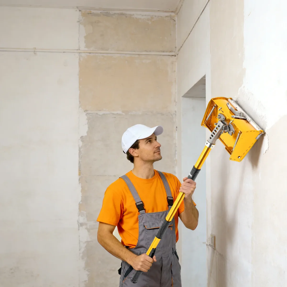 Applicateur de mastic à tige réglable