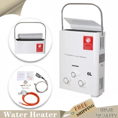 Chauffe-eau instantané au gaz propane 6 L