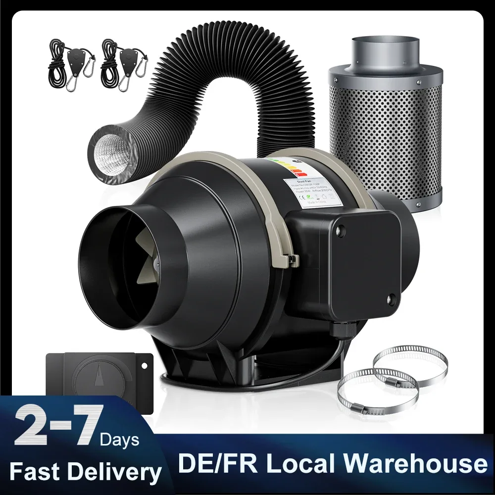 Kit de ventilation de gaine 100 mm