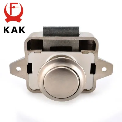 Loquet à bouton pour meuble, diamètre 26 mm – image 3