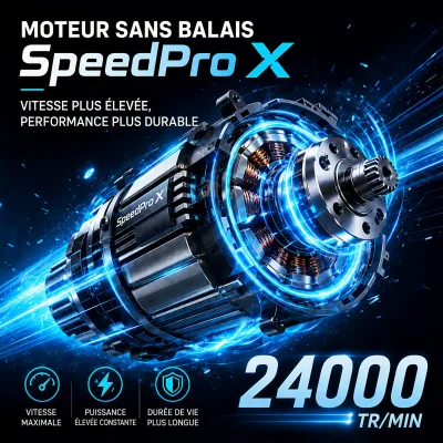Mini tronçonneuse à batterie – image 3