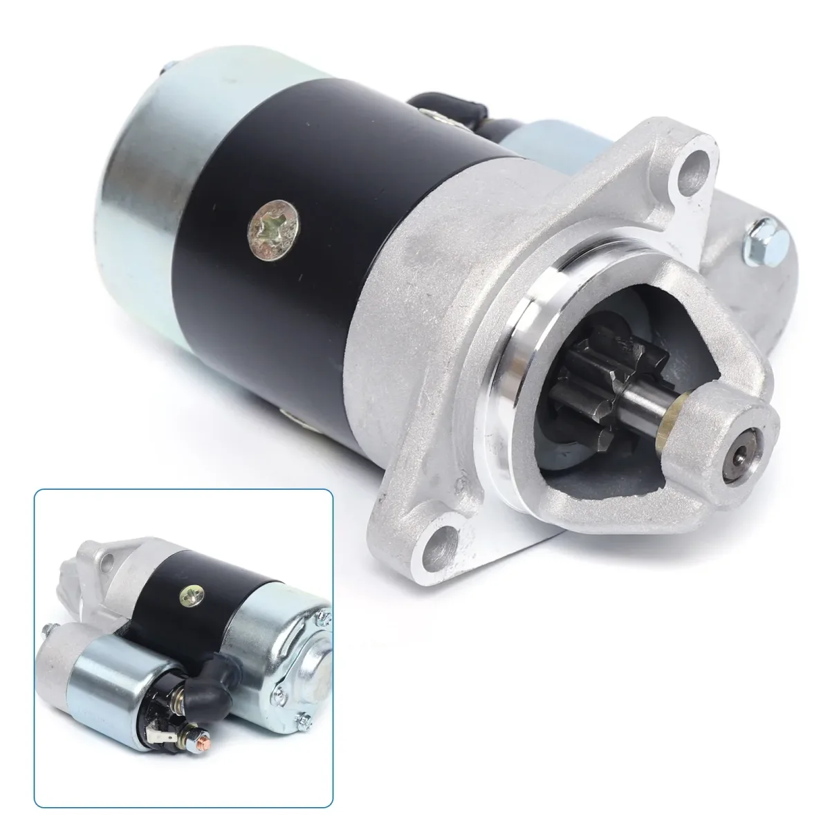 Moteur de remplacement 12 V à 8 dents