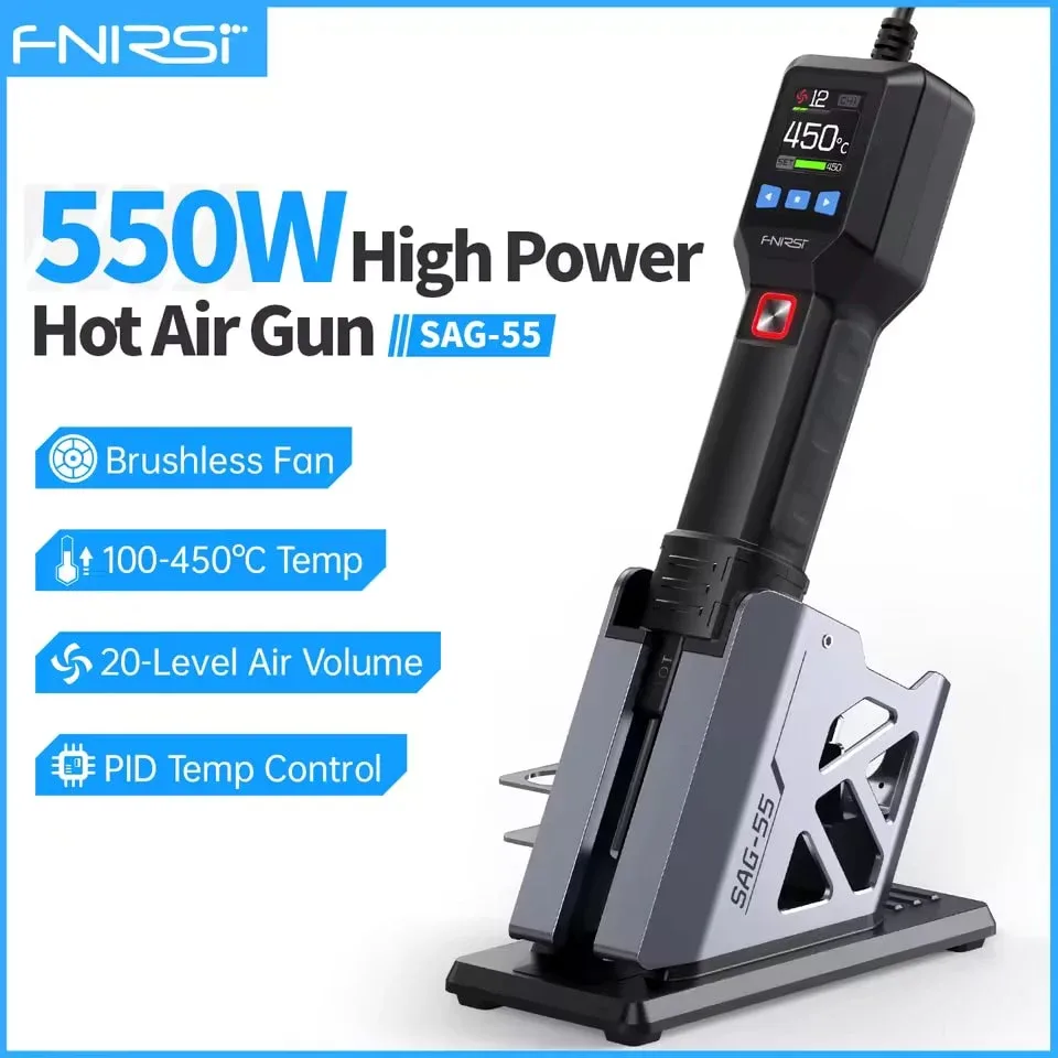 Pistolet à air chaud compact 550 W