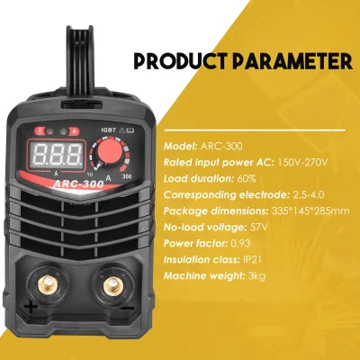 Poste à souder à l'arc portable 300 A – image 3