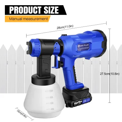 Pulvérisateur de peinture sans fil, 1000 ml – image 2