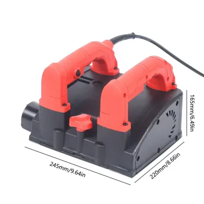 Raboteuse murale électrique 1680 W noire – image 3