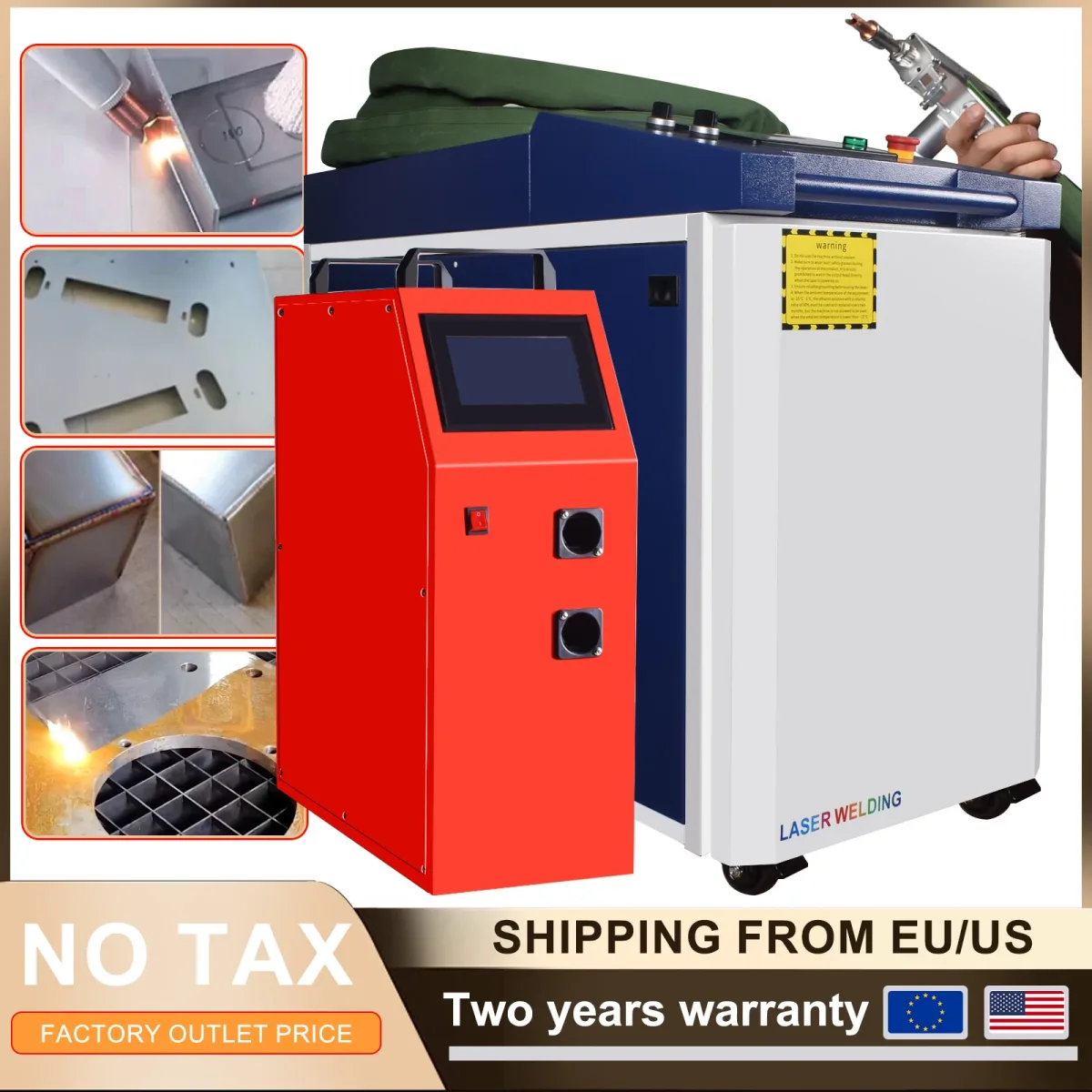 Soudeuse laser 4-en-1 3000 W