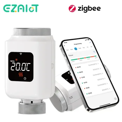 Tête thermostatique connectée Zigbee