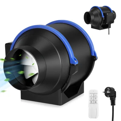 Ventilateur de conduit 150 mm en ligne